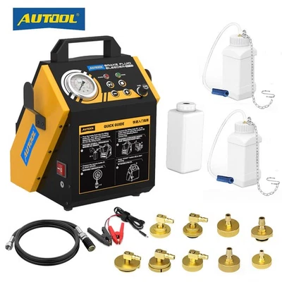 Brake Fluid Bleeder Kit Pulsating Brake Oil Exchange Machine Vacuum Pressure 12V - Image 1 of 4