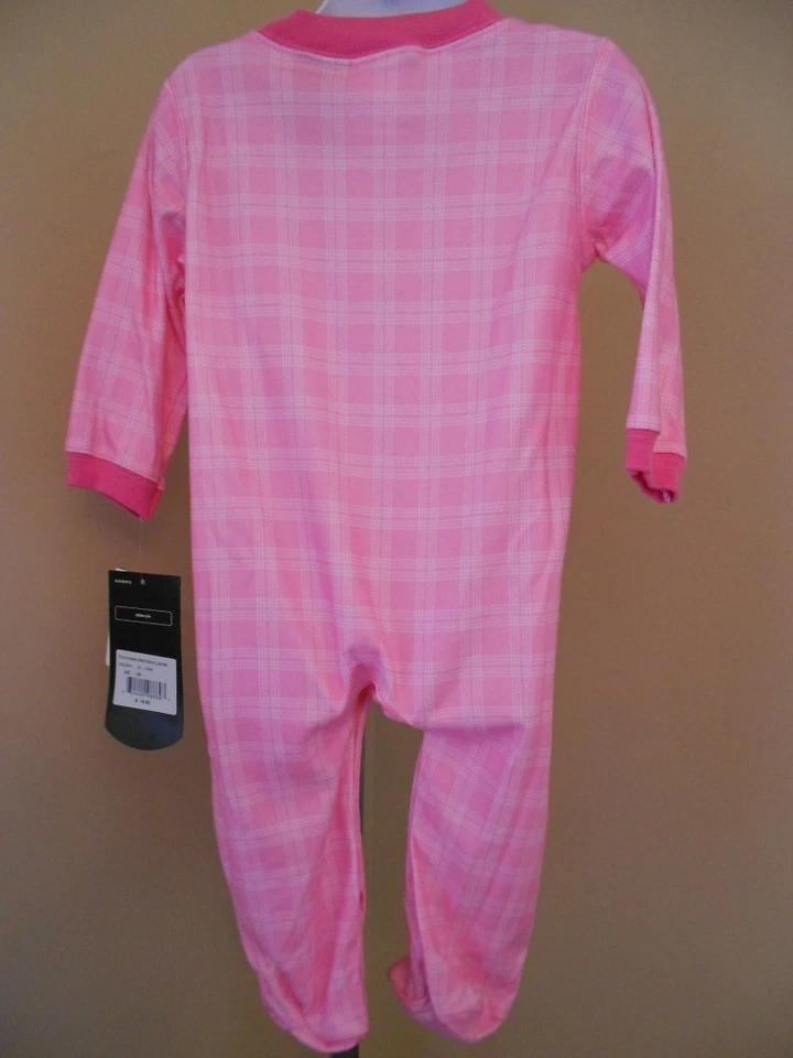 NUEVO pijama rosa para dormir University of Utah UTES NIÑO PEQUEÑO 18-24 meses Foto 4 de 4