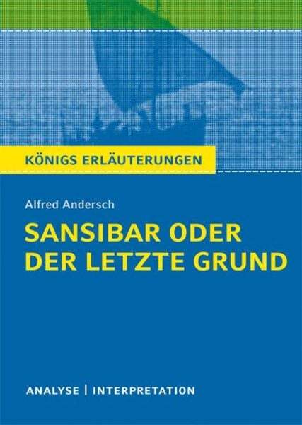 Sansibar Oder Der Letzte Grund Von Alfred Andersch.
