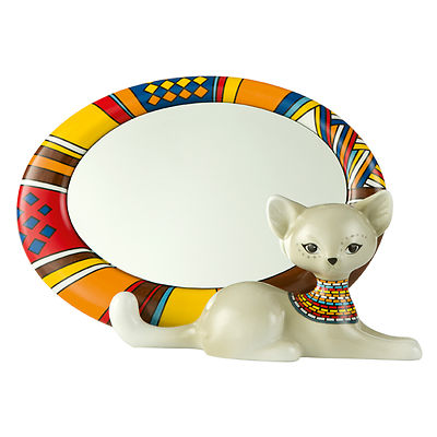 GOEBEL PORZELLAN  KITTY DE LUXE  AFRICAN KITTY  SPIEGEL