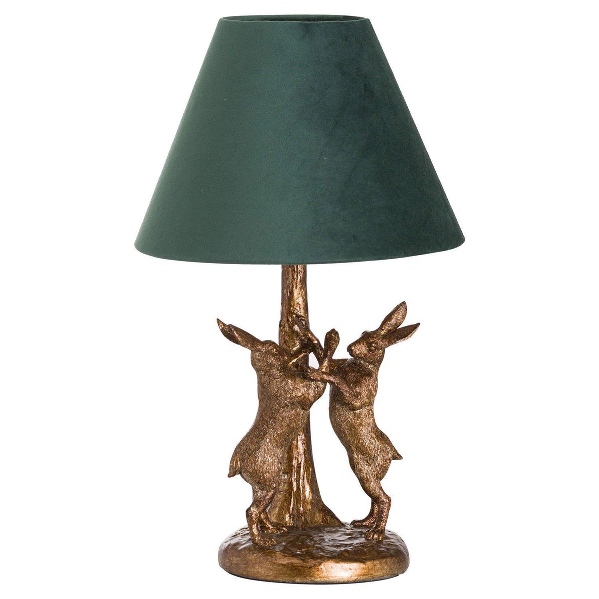 Boxing hares lamp deals