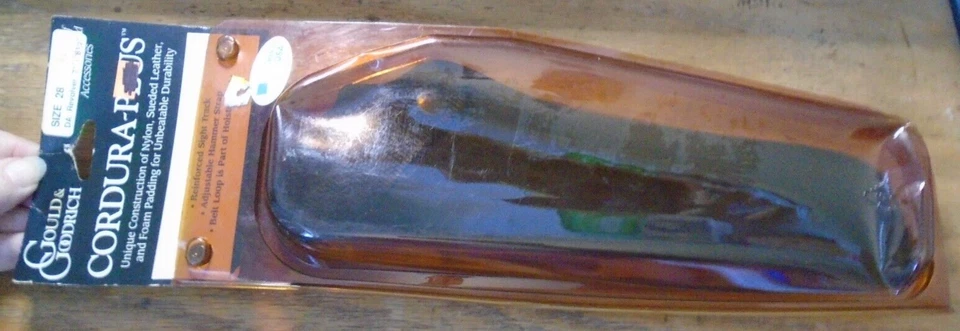 Gould Goodrich Cordura Plus Holster Size 28 LH DA Revolver NOS B182-28LH Foto 2 de 4