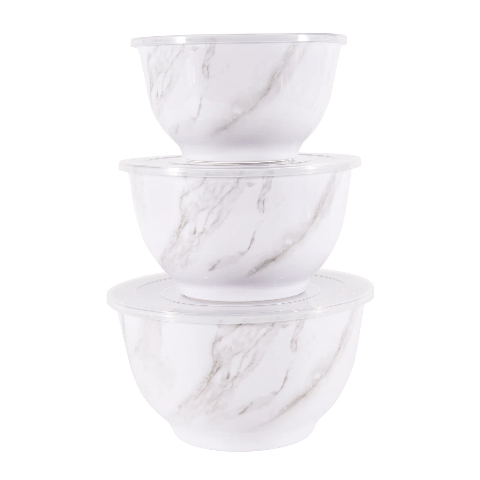 Melamine White Serving Bowls