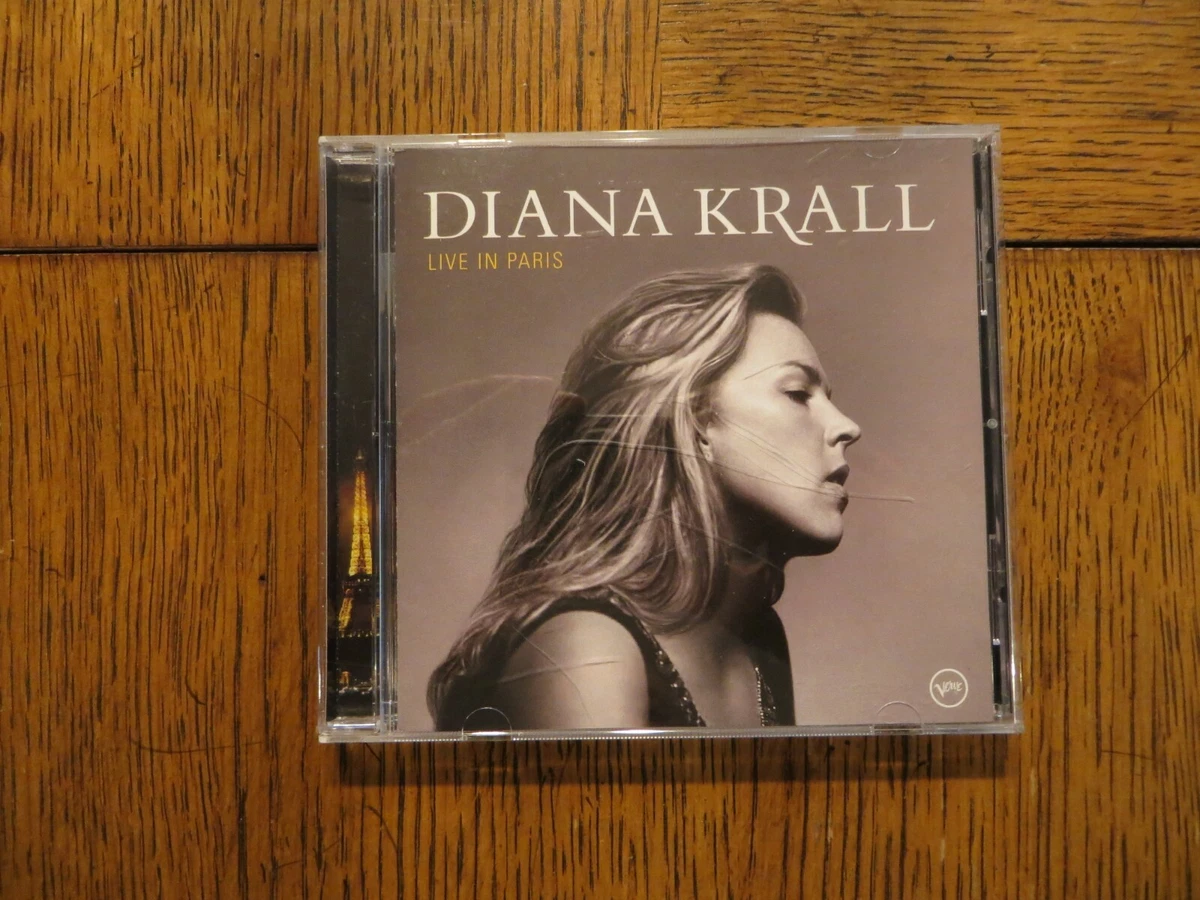 Diana Krall – Live In Paris - 2002 - Verve Records 440 065 109-2 LIKE NEW CD!!!