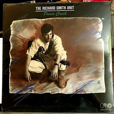 Sealed RICHARD SMITH LP - Puma Creek - CML 8011, 1988,  KENNY G    Not A Cut Out