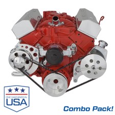 Small Block Chevy Electric Water Pump With Alt And Ps Brackets 283 327 350 Sbc Small Block Chevy Electric Water Pump With Alt And Ps Brackets 283 327 350 Sbc