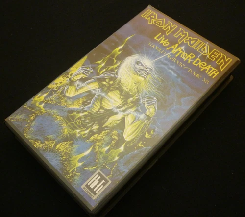 IRON MAIDEN 1985 LIVE AFTER DEATH VHS VIDEO CASSETTE TAPE