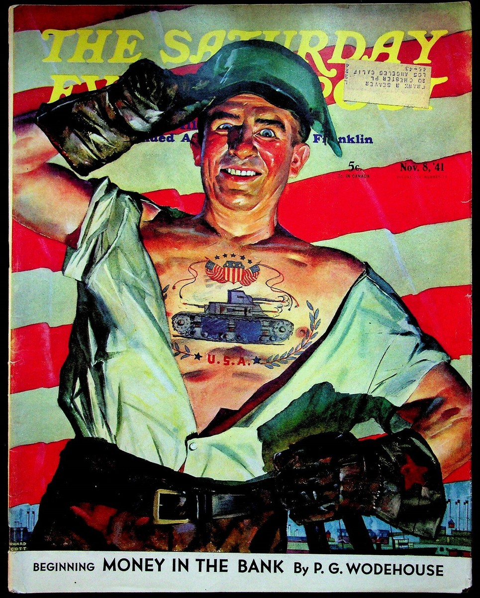 Saturday Evening Post Magazine November 8 1941 Complete Howard