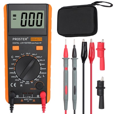 LCD Digital Multimeter LCR Messgerät für Kapazität Widerstand Meter 1999 Zählt