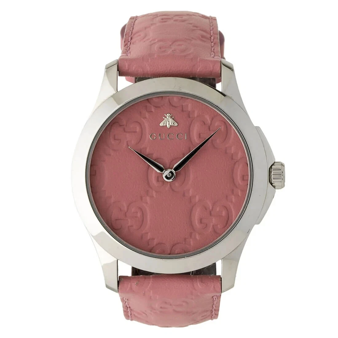 Montre femme à quartz rose Gucci G Timeless YA1264030 prix de détail