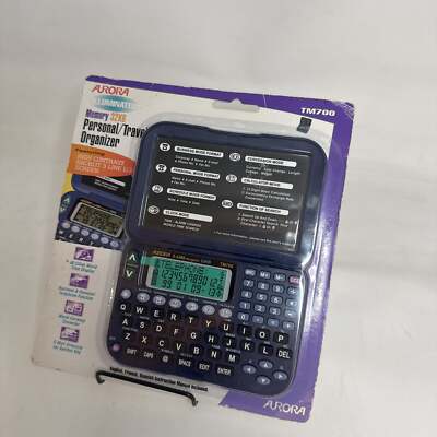 Aurora Tm700 32kb Personal Travel Organizer for sale online