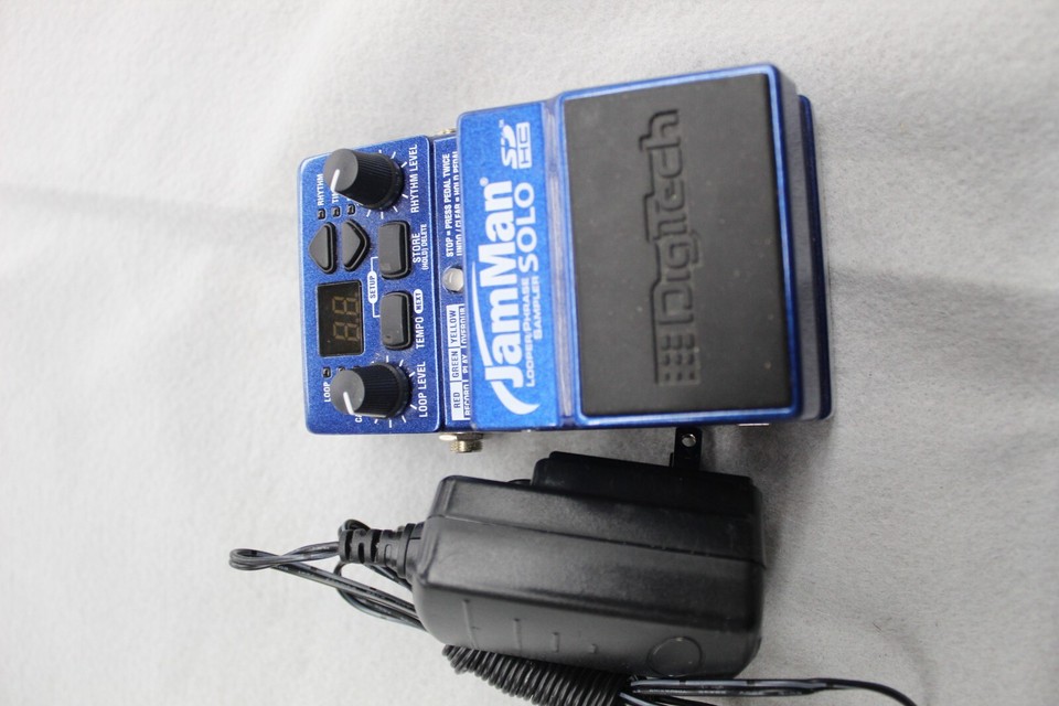 DigiTech JamMan Solo Stereo Looper/Phrase Sampler SD HC Pedal w/Power ...