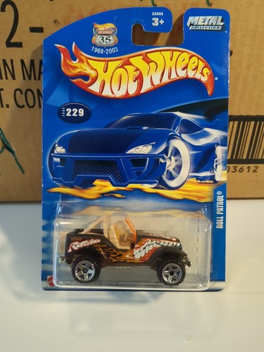 Van / Sports Car /2002 Hot Wheels Roll Patrol #229 Vhtf Jeep - Picture 2 of 6