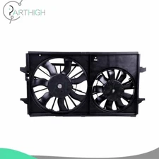 Radiator Condenser Cooling Fan Assembly Electric For 2004-2012 Chevrolet Malibu