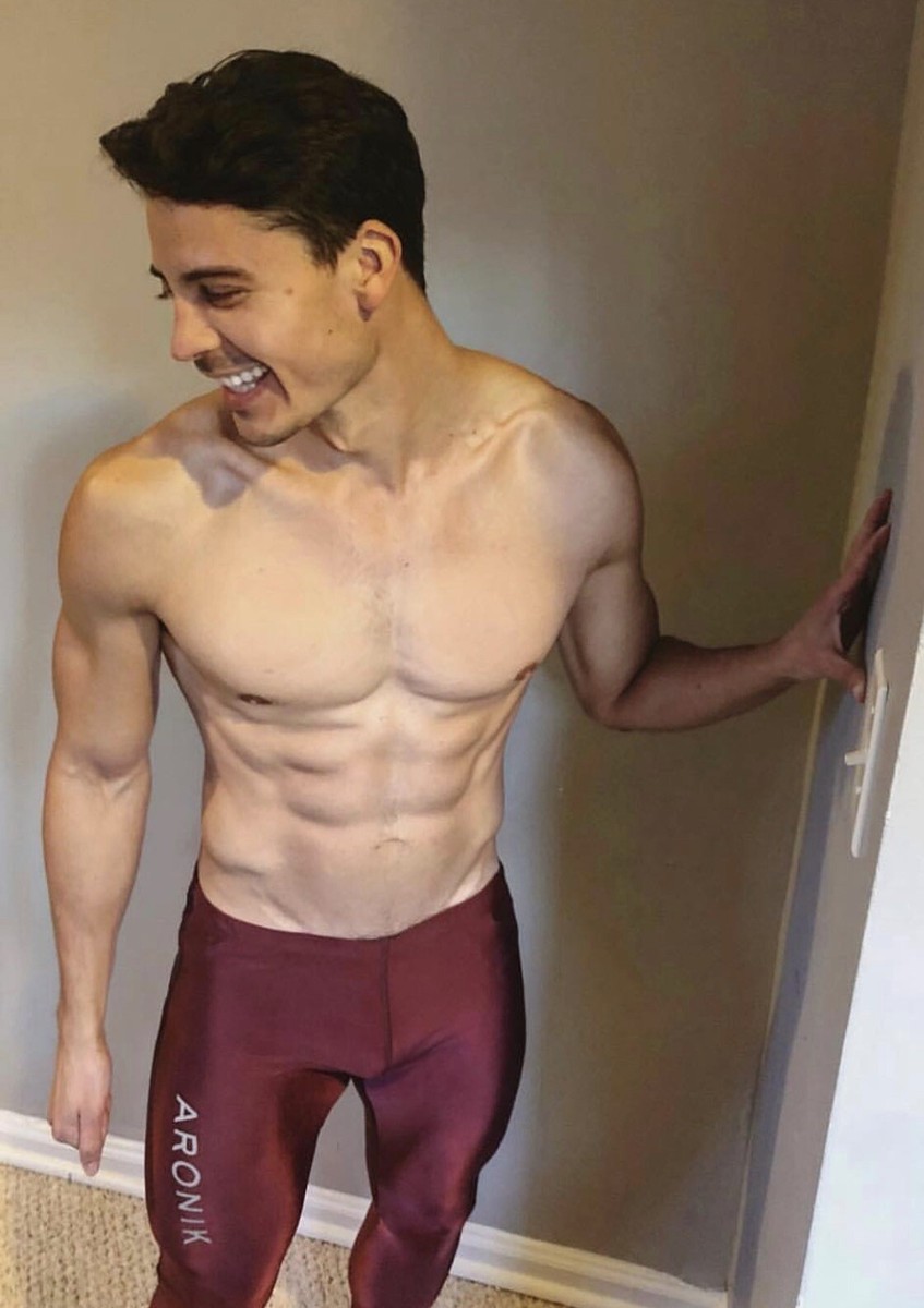 Bodybuilding Tights Aronik Tights Mens Aronik Jock Spandex 3/4