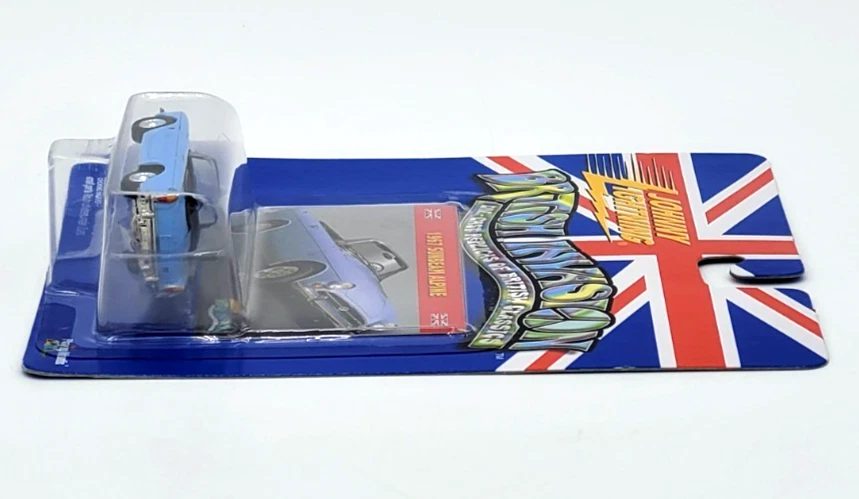 2000 Johnny Lightning British Invasion 1967 Sunbeam Alpine Blue - Image 4 of 4