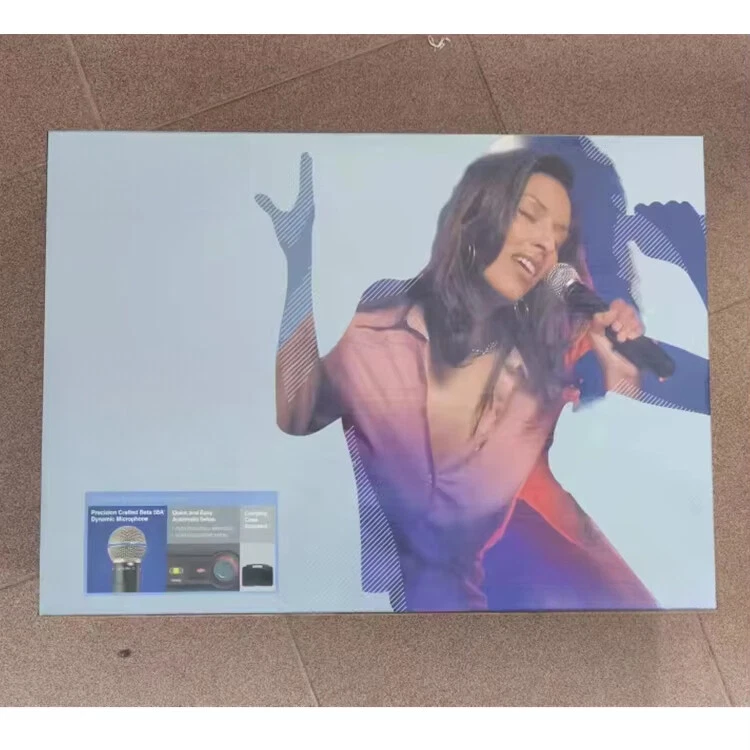 Professional Handheld Mic Vocal Microphone Dynamic Wireless Microphone Black - Image 3 of 4