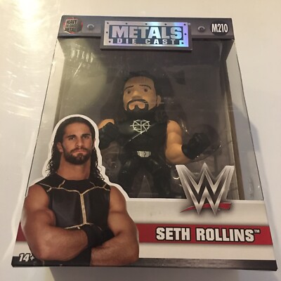 WWE Wrestling Seth Rollins M210 4'' Metals Diecast Actionfigur 14+ Sammlerstück