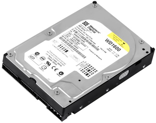 Hard Drive WD Caviar 160GB 7200RPM 2MB ATA IDE PATA WD1600BB-00DWA0 3.5" Inch - Picture 2 of 3
