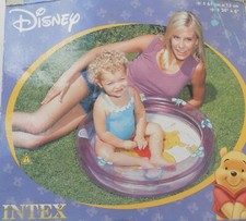 Piscine INTEX WINNIE L OURSON violette diamètre 61 cm * 15 cm de hauteur