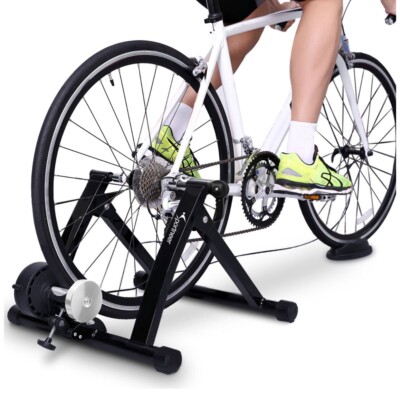 stationary bicycle exercise stand Sportneer Indoor Bicycle Exercise Training Stand