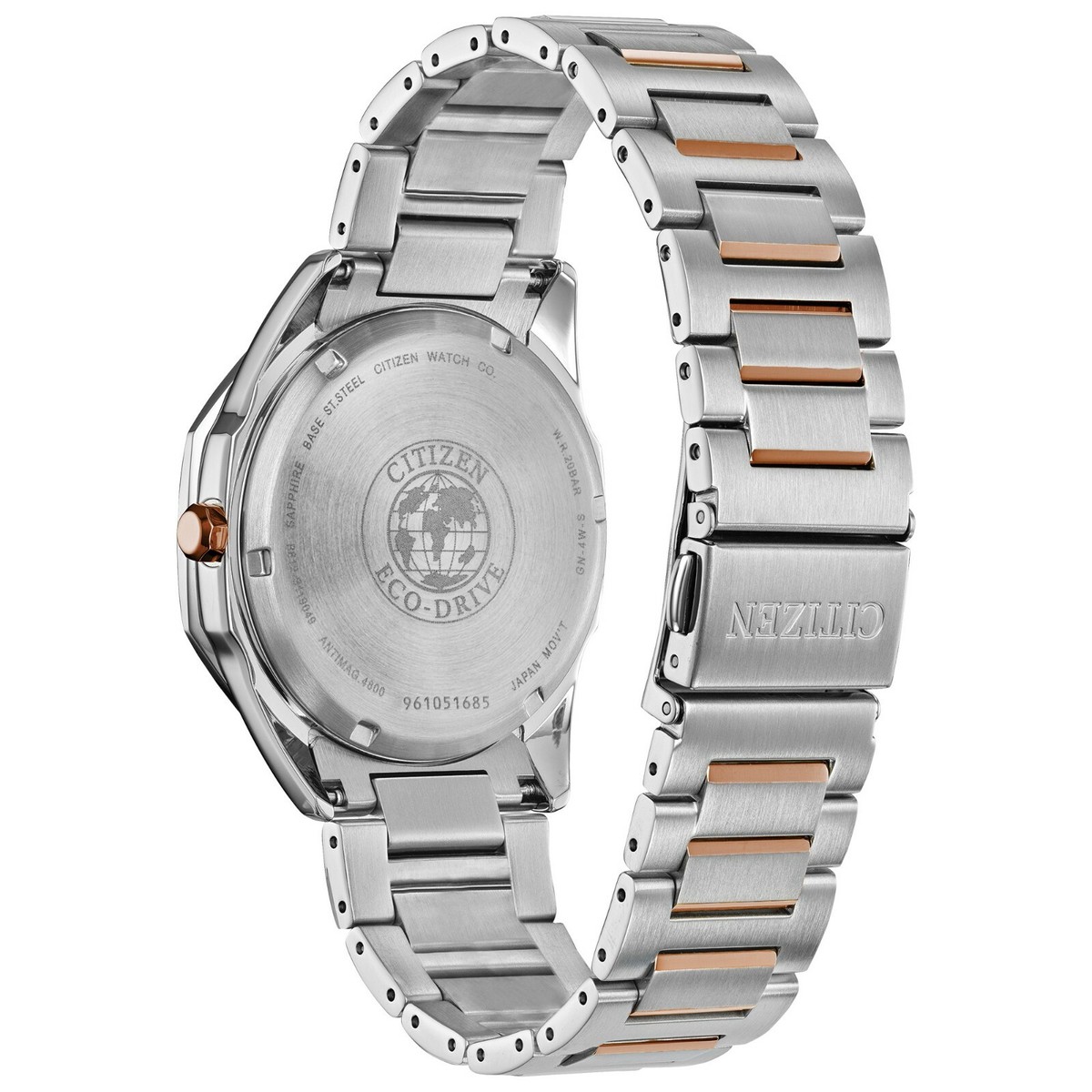 Citizen Eco-Drive Corso Men's Diamond Accent Date Display Watch