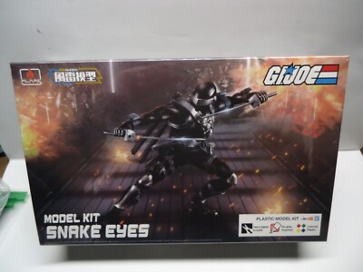 Flame toys GI Joe Snake Eyes Model kit, new sealed | eBay