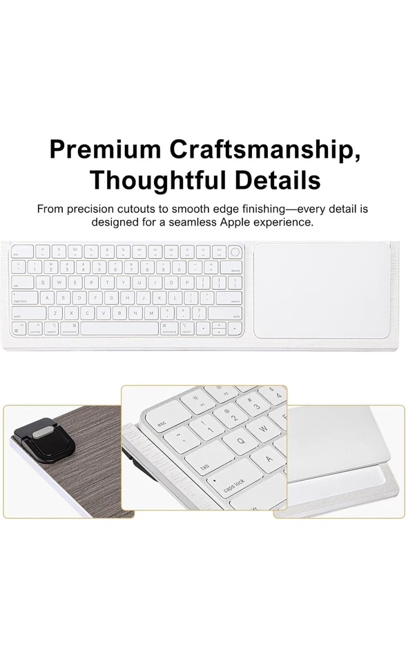 Stand for Apple Magic Keyboard with Touch ID and Trackpad | Accessories for iMac - Image 4 of 4