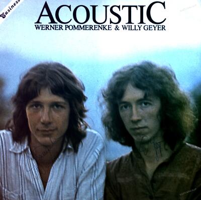 Acoustic, Werner Pommerenke & Geyer - Easiness - Signed Germany LP 1980 .