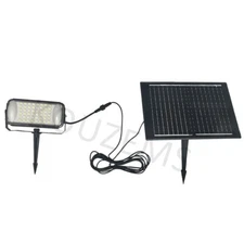 Solar LED Street Light 50W, Dusk to Dawn Outdoor Waterproof Lamp for Pathways