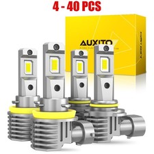 4-40x H119005 Led Headlight Super Bright Bulb Kit 6500k White Highlow Beam Drl