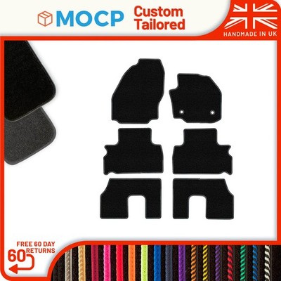 Carpet Car Mats to fit Ford Galaxy MK4 6 Mats 2 Mat Clips 2014-2015