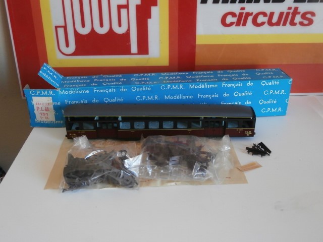 Voiture 1ère classe CPMR RMA 131 train miniature SNCF PLM échelle HO