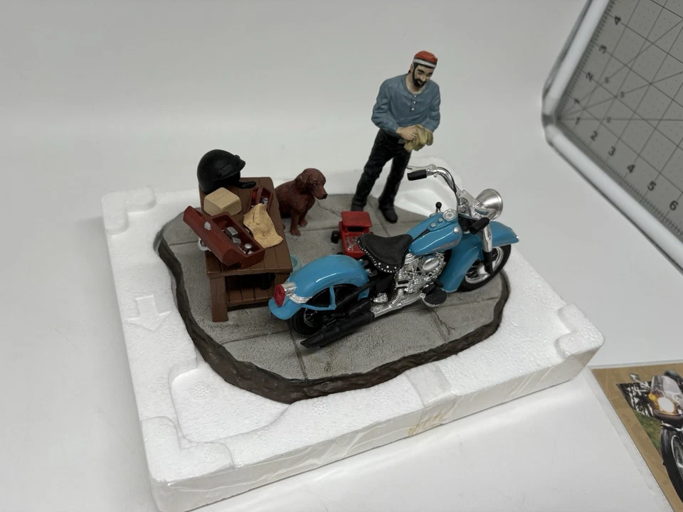 RARO ERTL COLECCIONABLES HARLEY DAVIDSON COLECCIÓN AMÉRICA PERRO AMIGOS LEALES Foto 2 de 4