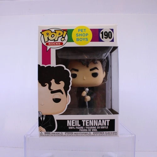 F3 Funko Pop Rocks NEIL TENNANT Pet Shop Boys Vinyl Figure 190