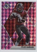 2020 Panini Mosaic Rookies Pink Camo Mosaic Prizm Tyler Johnson #241 03bh