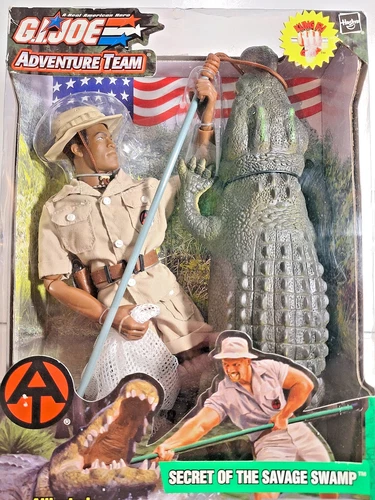 GI JOE ADVENTURE TEAM - SECRET OF THE SAVAGE SWAMP- 2003-BRAND NEW-SEALED