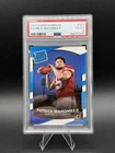 2017 PANINI DONRUSS FOOTBALL #327 PATRICK MAHOMES RC PSA 4 VG-EX ROOKIE