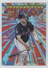 2025 Topps Chrome Logofractor Edition Power Players Pete Alonso #PP-12 13ql