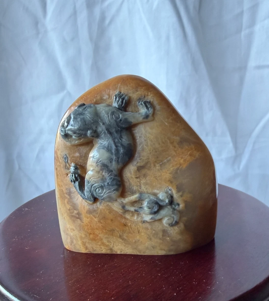 寿山石主中国风雕像、雕像| eBay