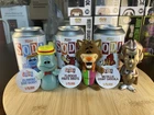Funko Soda Ad Icons GITD  Boo Berry, Flocked Frute Brute, Metallic Count Chocula
