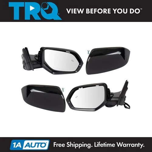 TRQ Mirror Set Fits 2018-2021 Volkswagen Atlas
