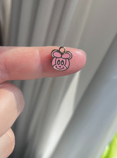50pcs minnie head Metal Charm DIY earrings Pendant Necklace Jewelry Making