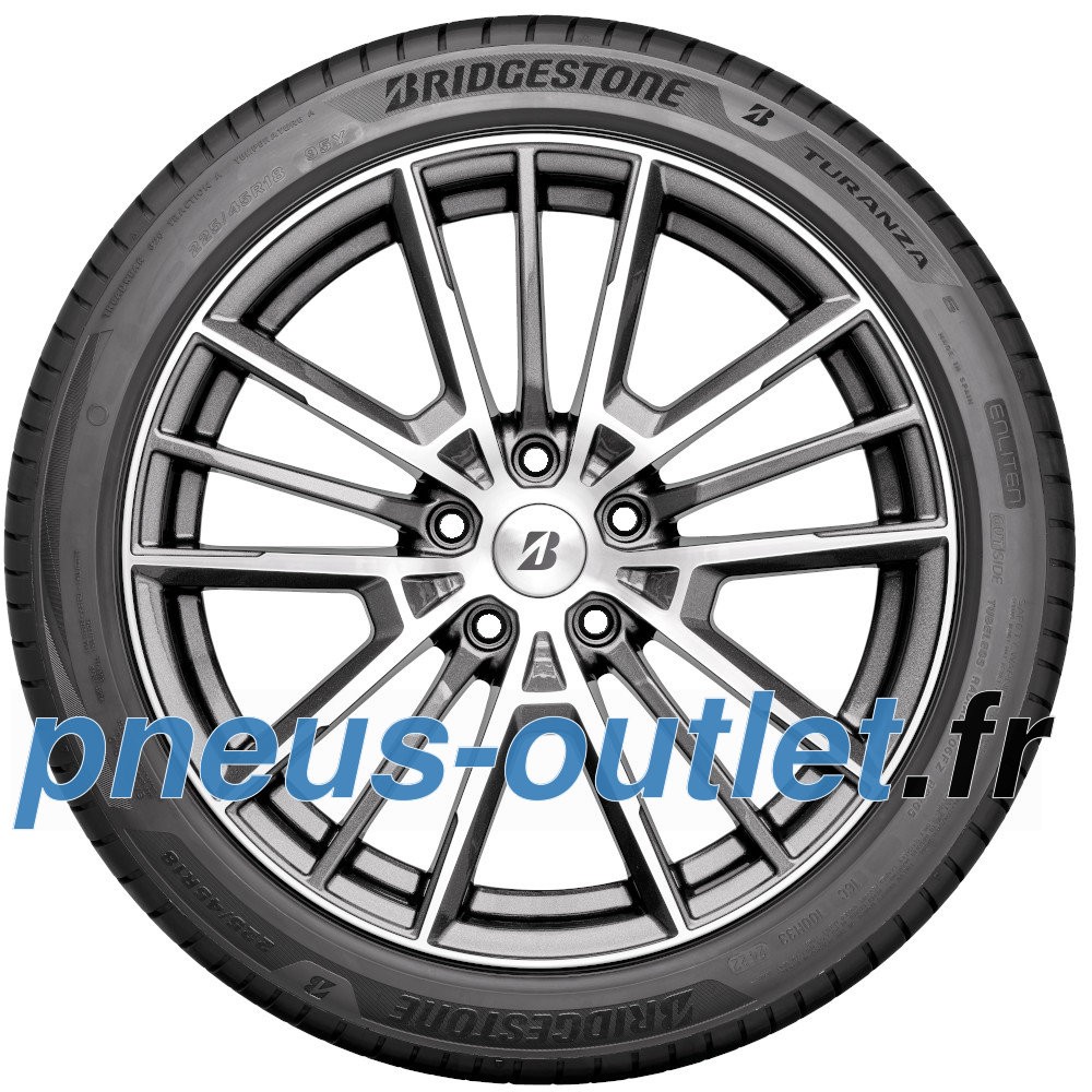 Bridgestone Turanza 6 pneu 275/35 R19 efficacité énergétique EV et adhérence maximale