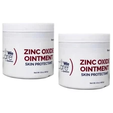2 Pack Dynarex Zinc Oxide Ointment - Item # 1192-  15 Oz Each