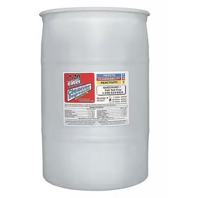 Oil Eater Aod5535389 Cleaner/Degreaser, Water-Based Parts Washer, Drum, 55 Gal,