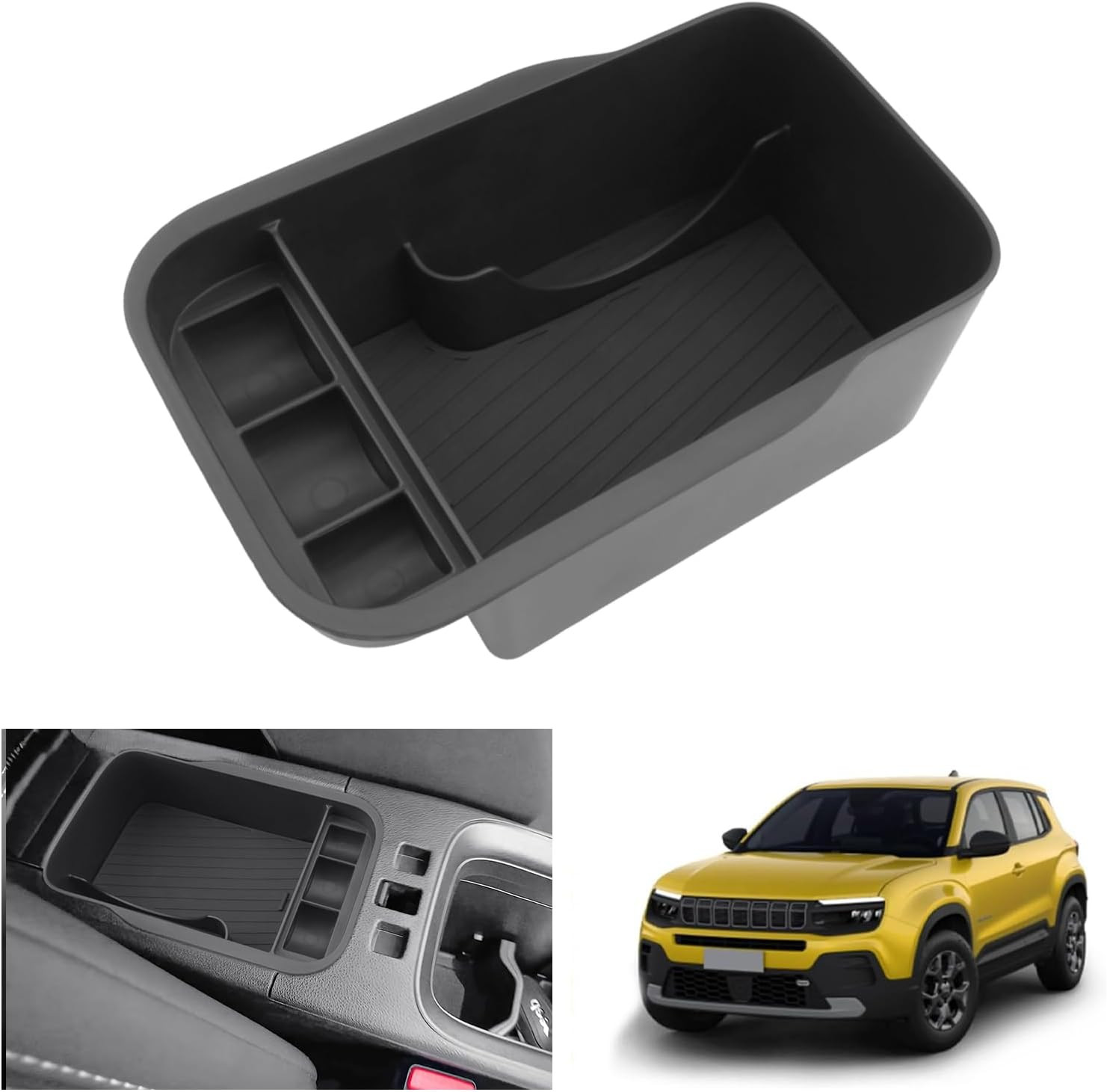 Organizer Console Centrale Jeep Avenger 2023-2025 | Accessori Interni
