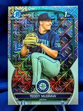 Teddy McGraw 2023 Bowman Draft Chrome Asia Exclusive Mojo #BDC-73