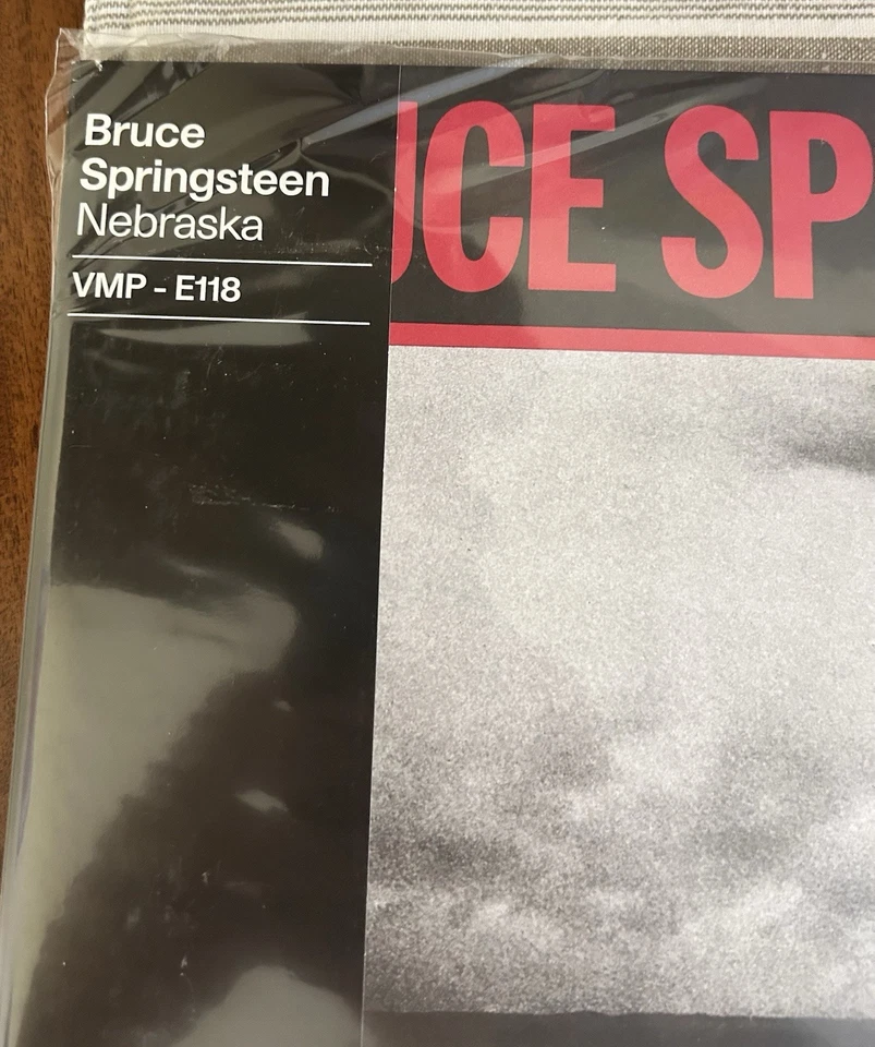 Bruce Springsteen Nebraska BLACK SMOKE Vinyl LP MASTER READ SEE PICTURES - Image 3 of 4
