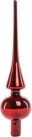 Christbaumspitze Glas Baumspitze Weihnachtsbaumspitze 26 Cm Ochsenblut Rot Deko